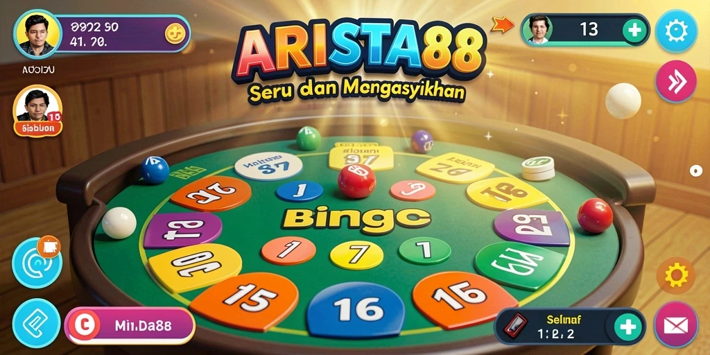 Tampilan gameplay ARISTA88 yang seru dan interaktif dalam permainan Bingo.