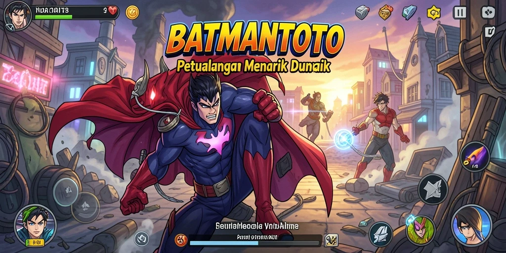 Tampilan gameplay BATMANTOTO yang penuh warna dan menarik.