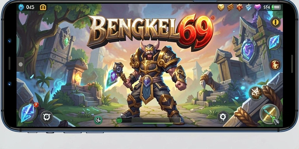 Screenshot utama BENGKEL69 dengan gameplay yang menegangkan.
