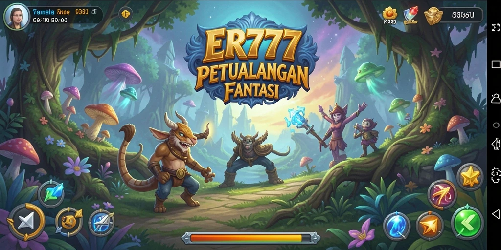 Screenshot gameplay ER777 yang menampilkan aksi seru dalam petualangan.