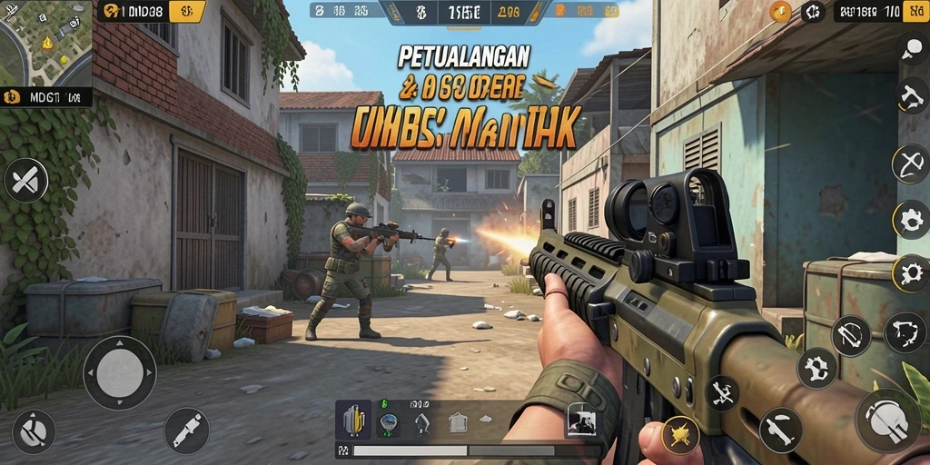 Tampilan seru dari gameplay MDG188 dengan aksi tembak-menembak yang mendebarkan.