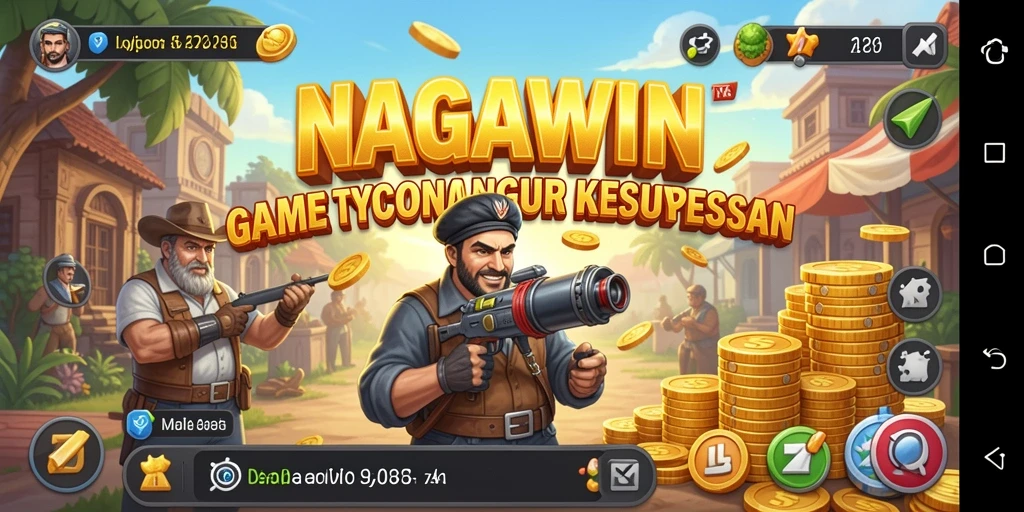 Tampilan gameplay NAGAWIN yang memikat dan interaktif.