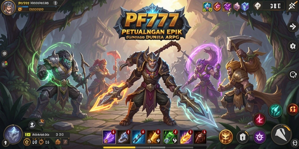 Tampilan gameplay mendebarkan dan interaksi pemain yang menarik.
