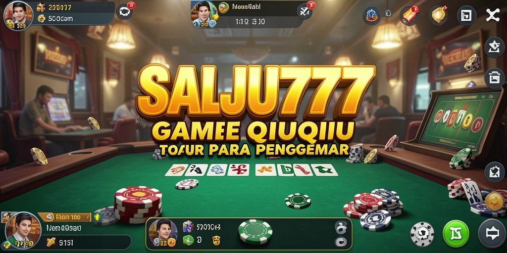 Screenshot gameplay QiuQiu yang seru dan menggembirakan di SALJU777.